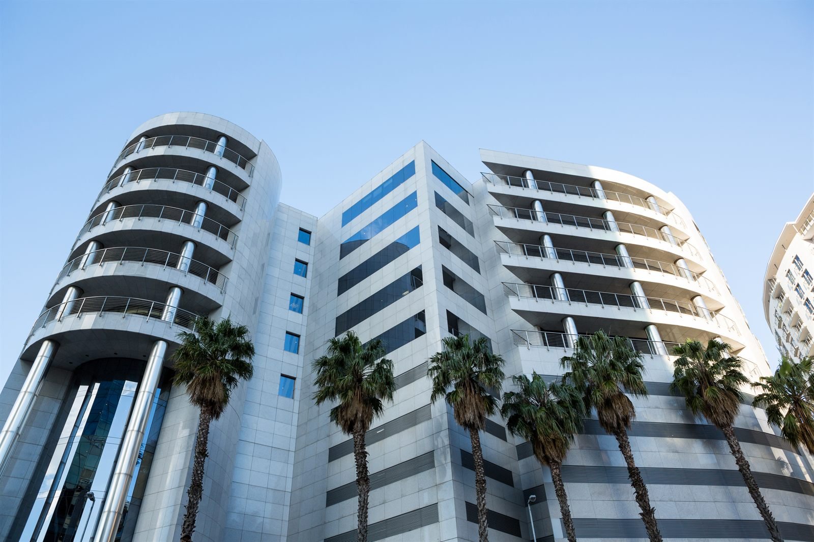 Edifícios residenciais de arquitetura contemporânea